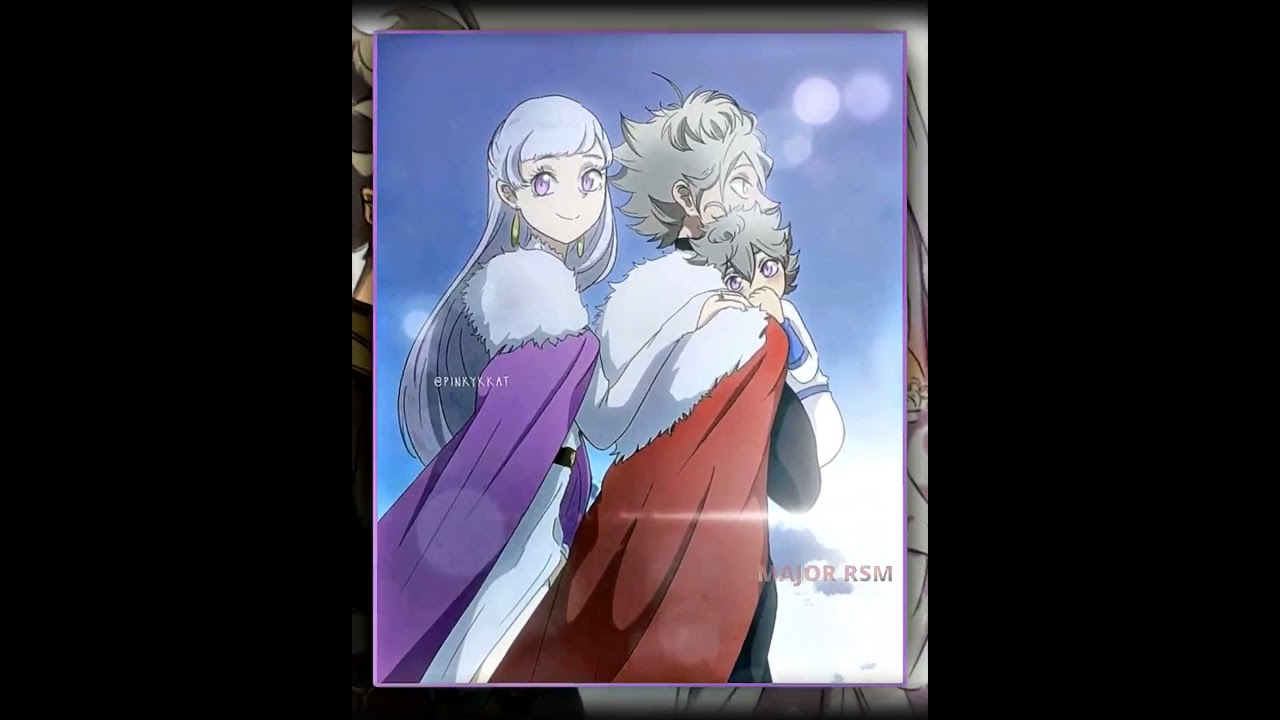 Asta X Noelle [BLACK CLOVER] Best couples in Black Clover !! 