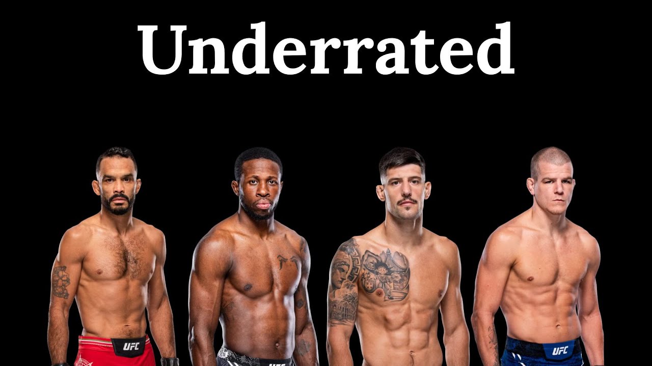 Top 20 Most Underrated UFC Fighters YouTube