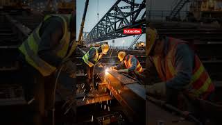 Amazing Bridge Construction Over River | 3D Animation 4K#shortvideo #bride #raju #technology