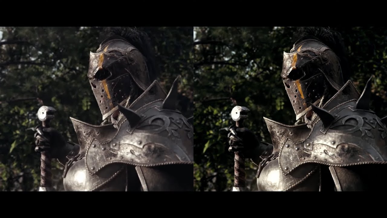 For Honor – Сюжетный CGI-трейлер - E3 2016 [RU] Оригинал Vs AI 4K