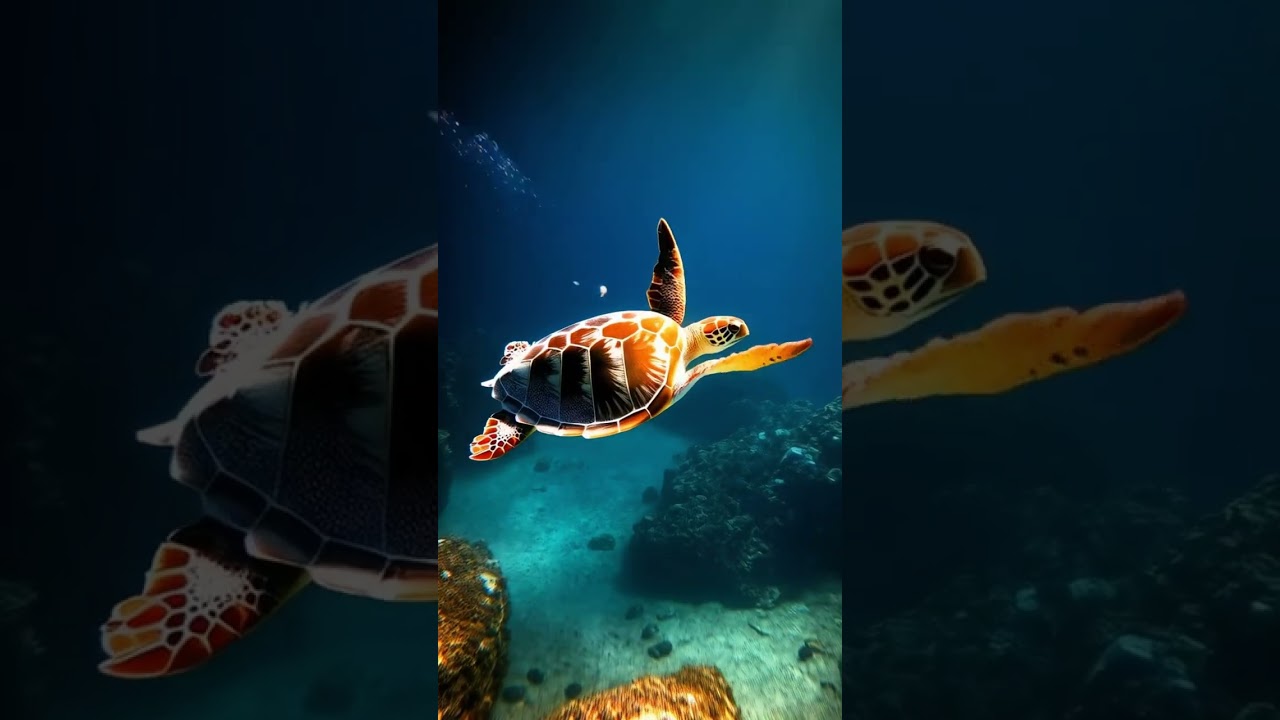 Dancing Turtle Shocks Everyone! 🐢💃 