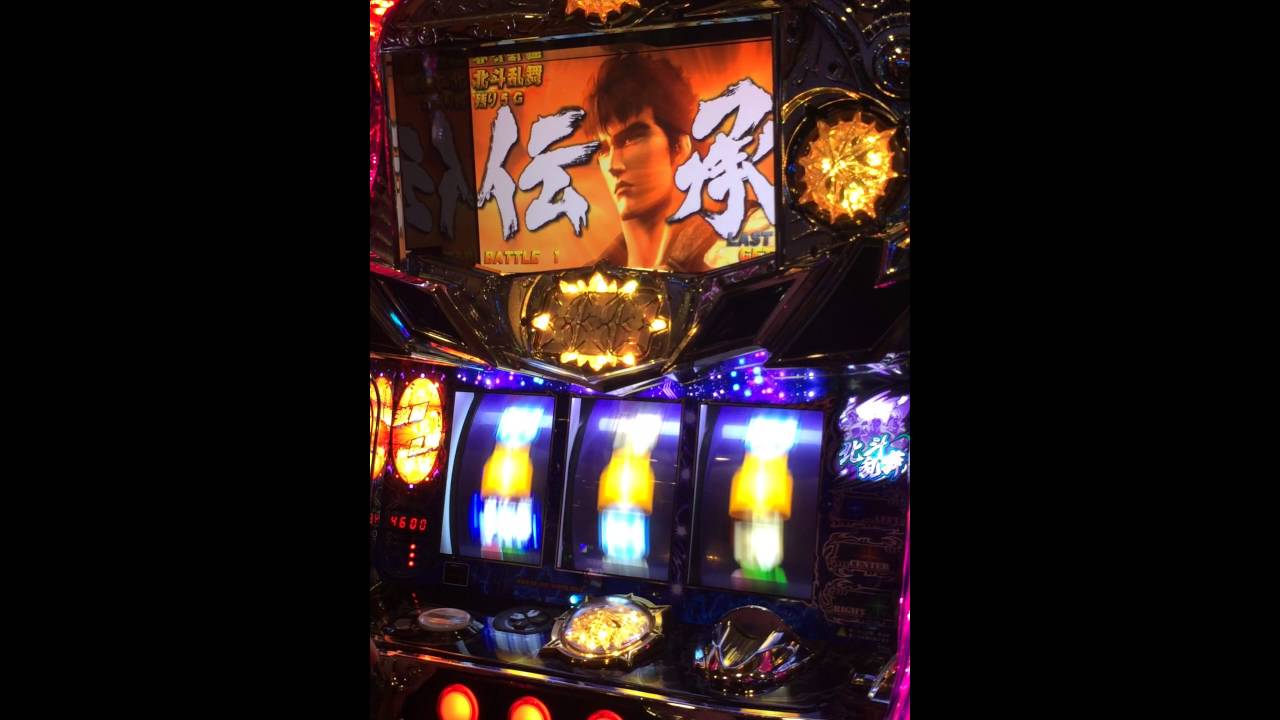 スロット北斗強敵北斗乱舞事故　万枚六万分の一