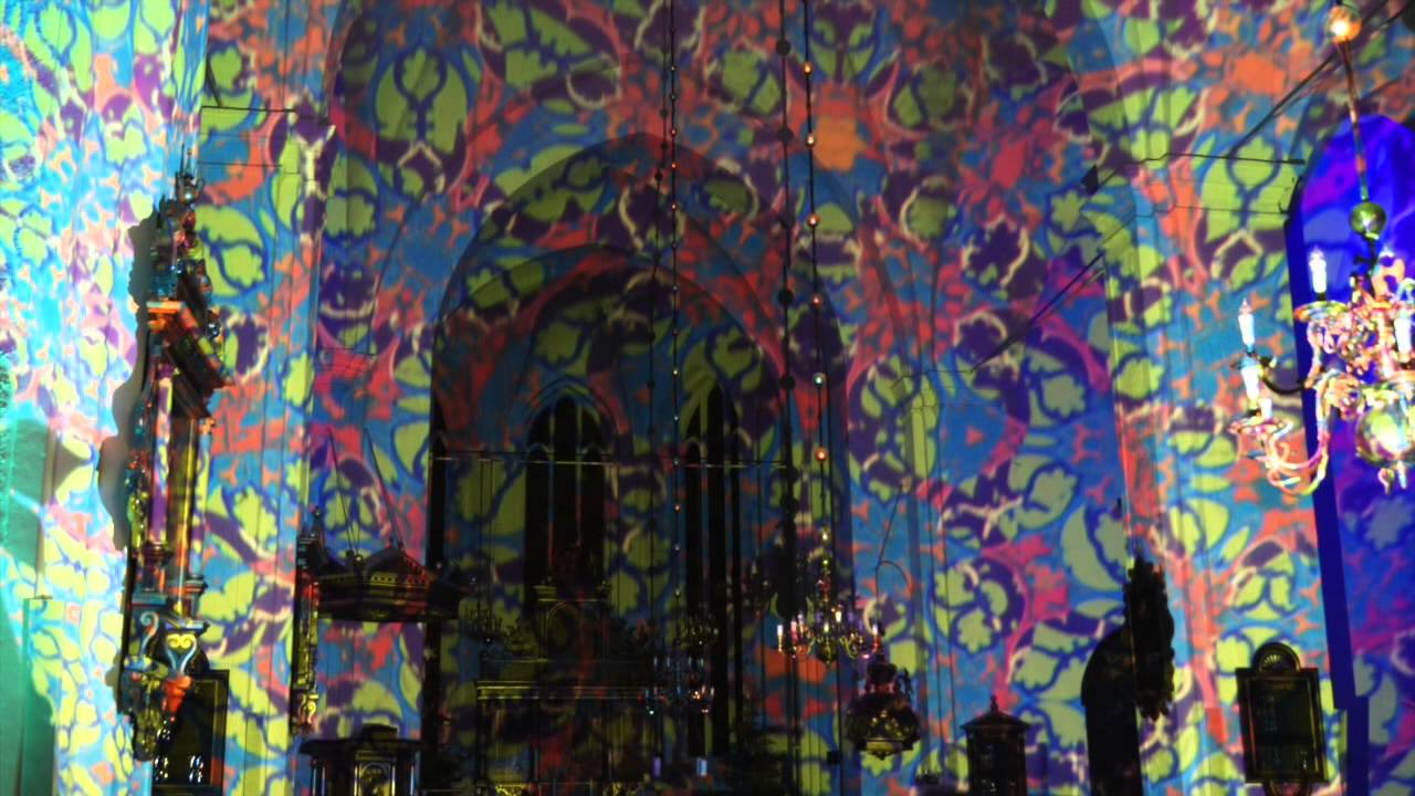 Kolding Lys Festival - Sankt Nicolai Kirke