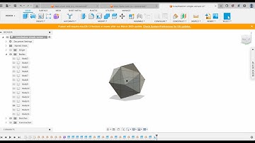 autodesk fusion 360 icosahedron tutorial