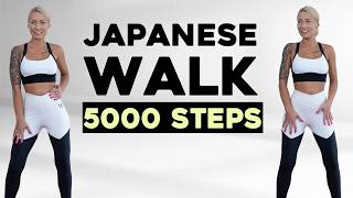 🔥Japanese Walking Cardio Workout🔥5000 Steps in 30 Min🔥for Fat Burn (No Repeat) 🔥