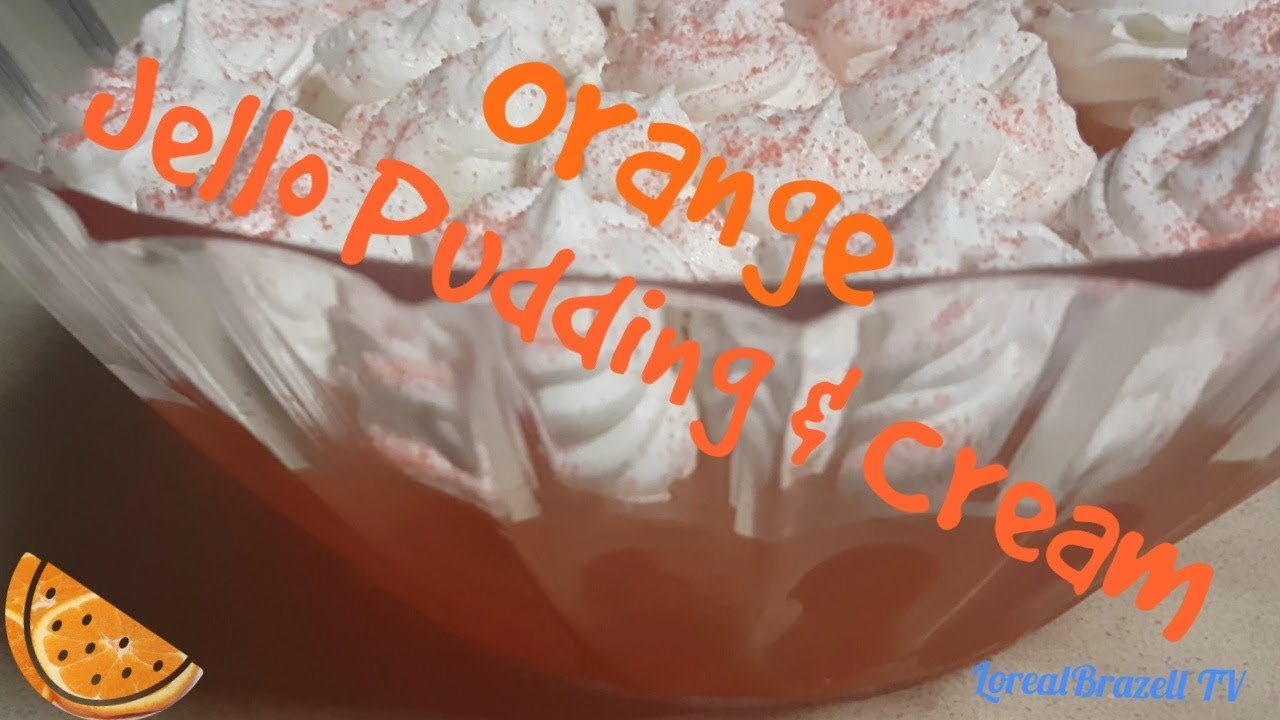 How to Make Jello Pudding with Cream YouTube