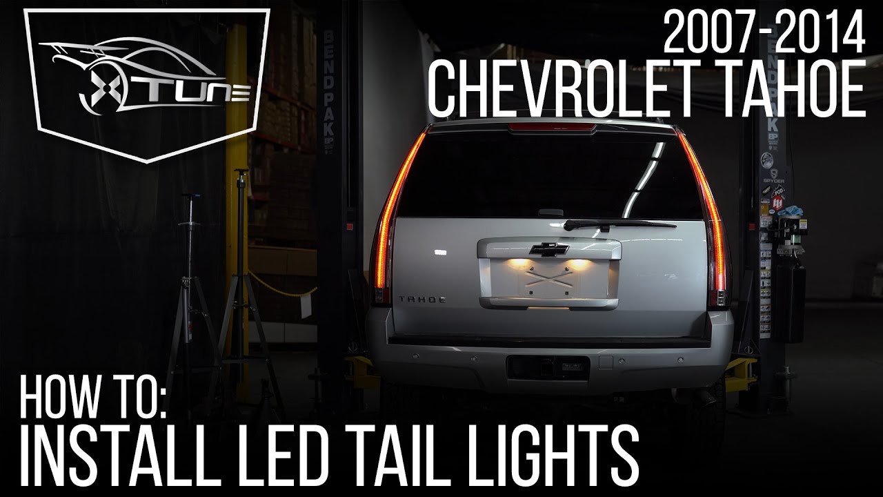 X tune Installation 07 14 Chevrolet Tahoe Tail Light YouTube x-tune-installation-07-14-chevrolet-tahoe-tail-light-youtube