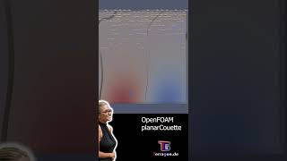 #OpenFOAM CFD Tutorial case: planar #Couette - #fluiddynamics #viscous #viscoelastic