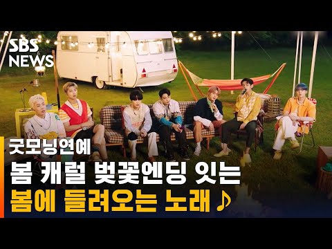 '벚꽃엔딩' 잇는 대표 봄 노래 있다…방탄소년단 '봄날' / SBS / 굿모닝연예