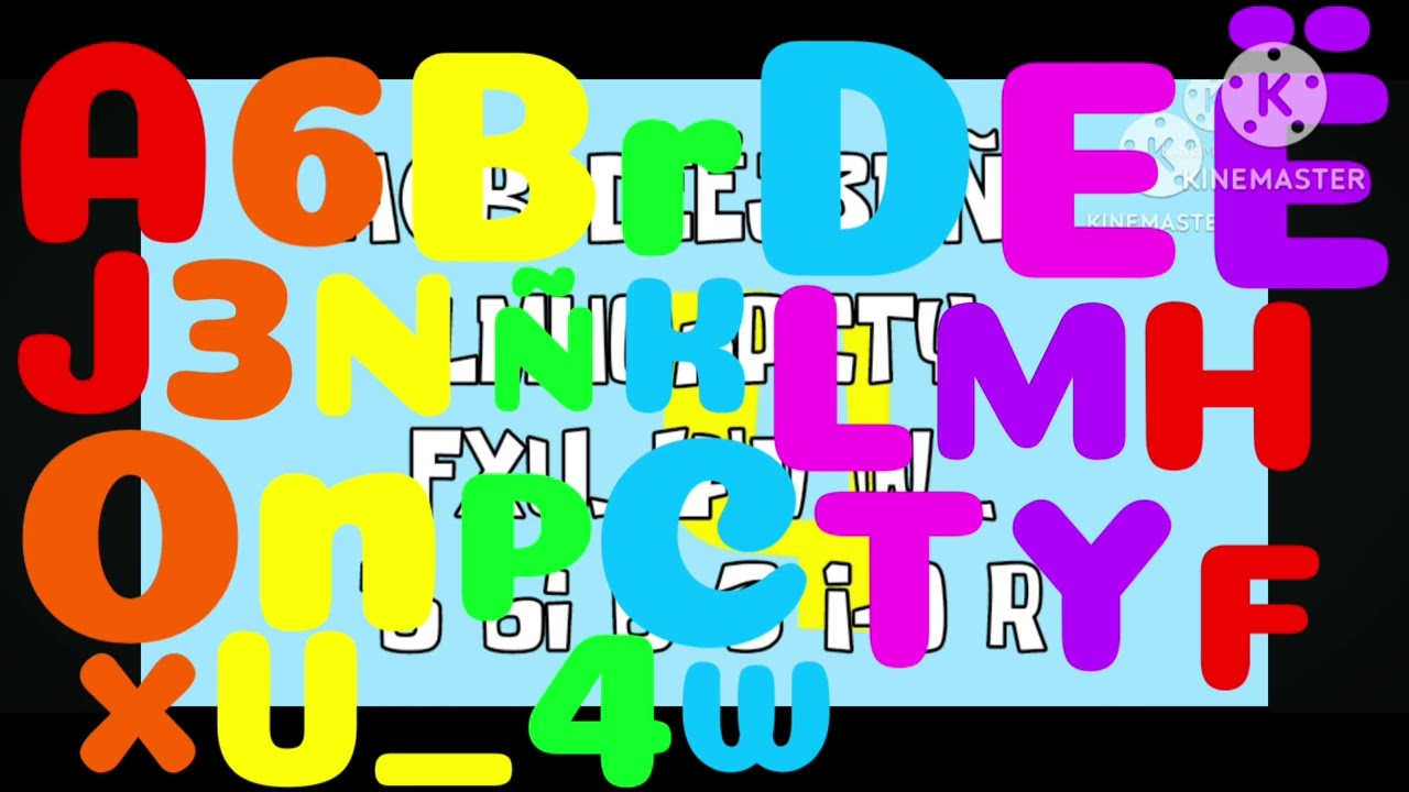 Alfabeto Russo kinemaster logo