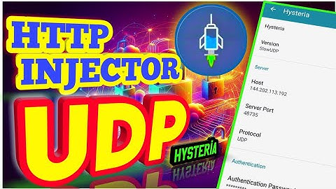 HTTP INJECTOR UDP Hysteria settings For Custom Server