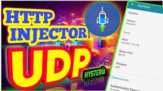 HTTP INJECTOR UDP Hysteria settings For Custom Server