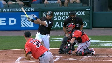 BAL@CWS: Cabrera opens the scoring with RBI double