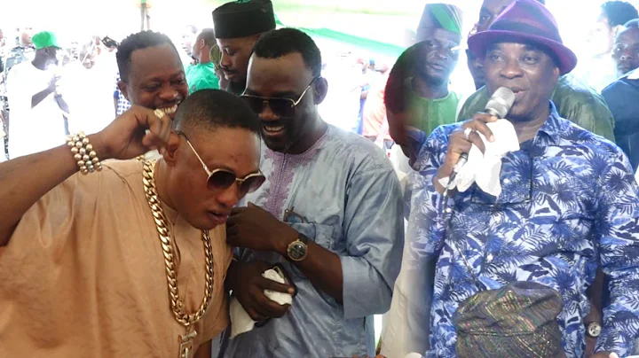 K1 DE ULTIMATE SERENADE NIGERIA OIL AND GAS MOUGEAU ALH RILWAN COOLER TO SPRAY HIM MONEY