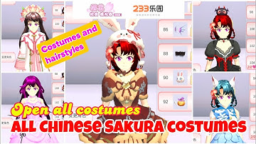 How to get new clothes in sakura school simulator chinese version (versi china) leyuan 233