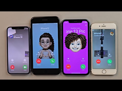 FaceTime Incoming call &Outgoing call iPhone 12 mini iPhone 8 plus iPhone XR iPhone 6