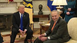 OVAL OFFICE FIGHT: President Trump, Chuck Schumer And Nancy Pelosi ARGUE Over Border Wall Funding