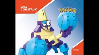Crabrawler Instructions | Pokémon | Bloks | Manual | FPM03 | MEGA Construx |