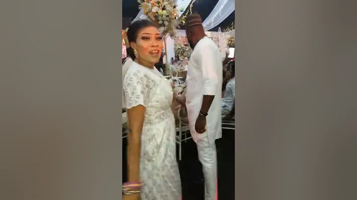 moments odunlade step in at Actress Faithia balogun birthday party.