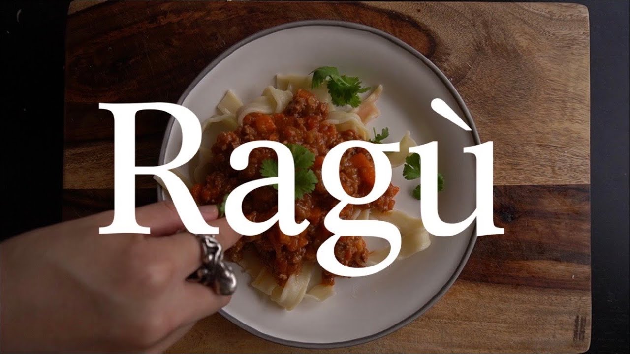 Saucy Sunday - Easy Ragu Recipe - YouTube