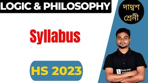 Logic & philosophy Syllabus Hs 2023 Final