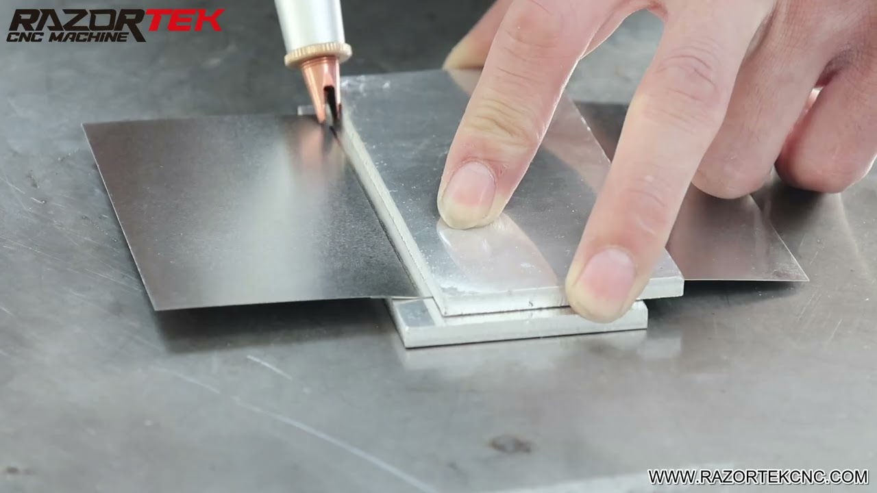 Razortek Pulsed laser welding machine for thin plate weld 1500W