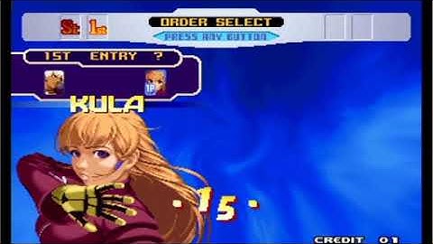 KOF2000 クーラ　Aボタンのみ縛りプレイ　kof2000 A only play level8 challenge kula part.6