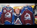Jersey Comparison: Colorado Avalanche 2001 koho vs current jersey