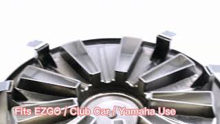 Golf Cart Parts And Accessories│Golf Cart 8 Wheel Covers Hubcaps