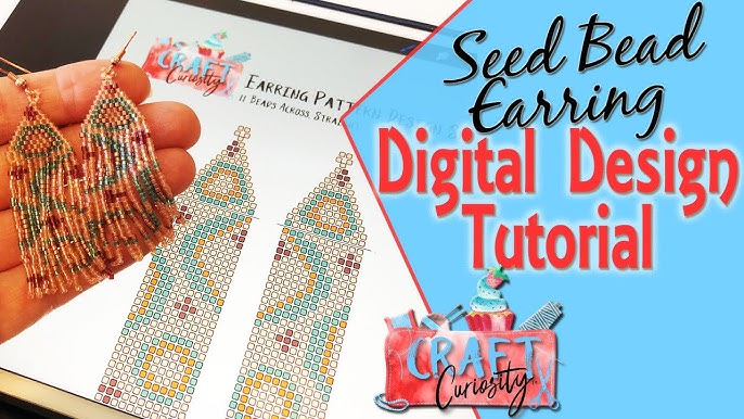 💖 How to make seed bead designs with free downloadable graph paper! Use for brick stitch or peyote! - YouTube how-to-make-seed-bead-designs-with-free-downloadable-graph-paper-use-for-brick-stitch-or-peyote-youtube