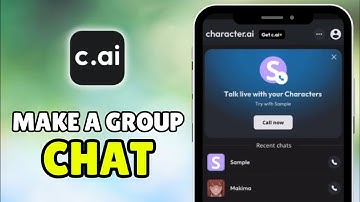 How To Make Character AI Group Chat On Mobile - Character AI: Make A Group Chat With Friends