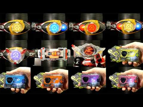 LIMITED CLEAR EDITION 集！」 仮面ライダー【変身ベルト&変身アイテム