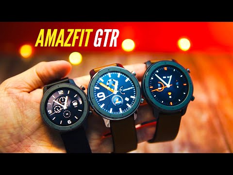 amazfit gtr youtube