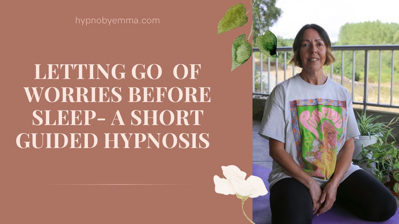 Guided Hypnosis for Letting Go of Worries Before Sleep - YouTube