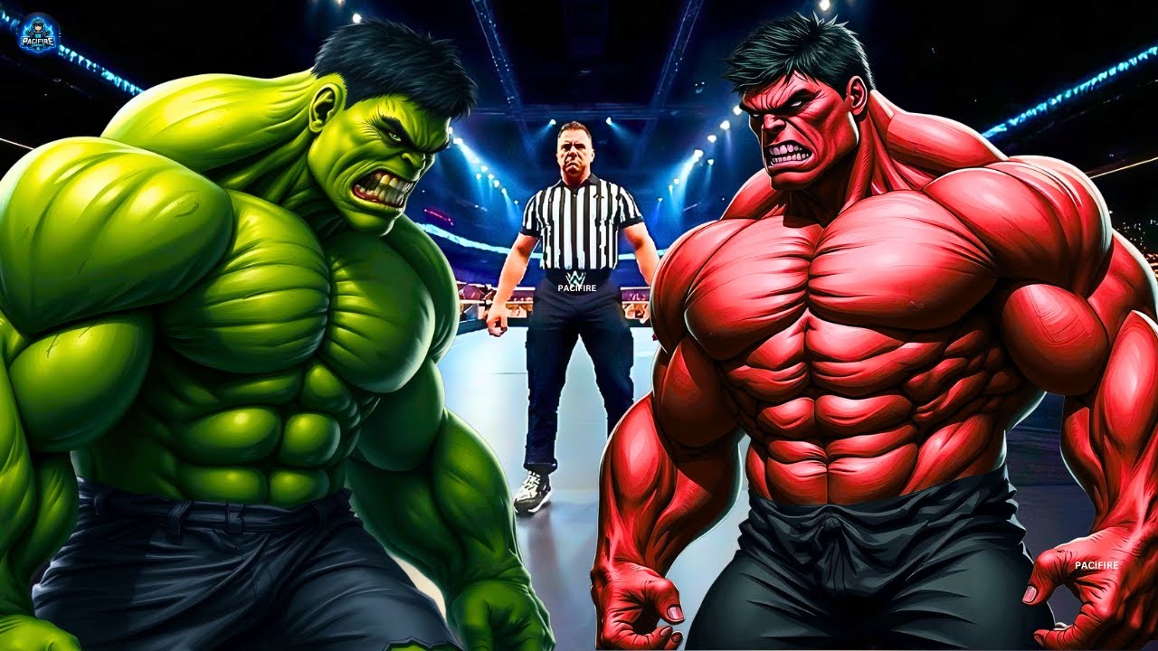 Hulk Vs Red Hulk - Epic Battle | Marvel Vs Marvel Superhero Fight - YouTube