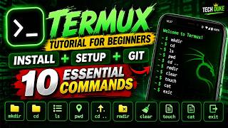 Termux Tutorial for Beginners 🔥 Install, Setup, Git & 10 Commands