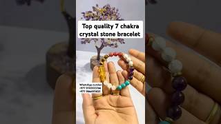 7 Chakra Crystal Stone Bracelet