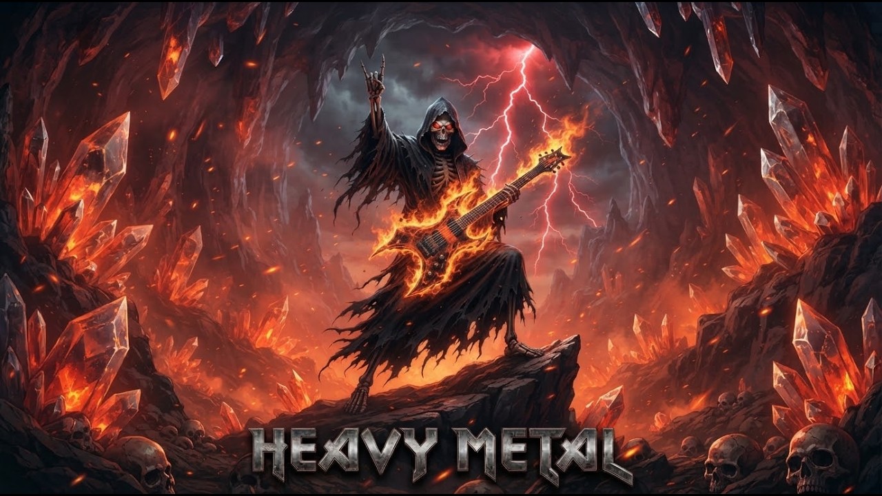 Heavy Metal for Gaming 🎮 4 Hours of Relentless Energy - YouTube