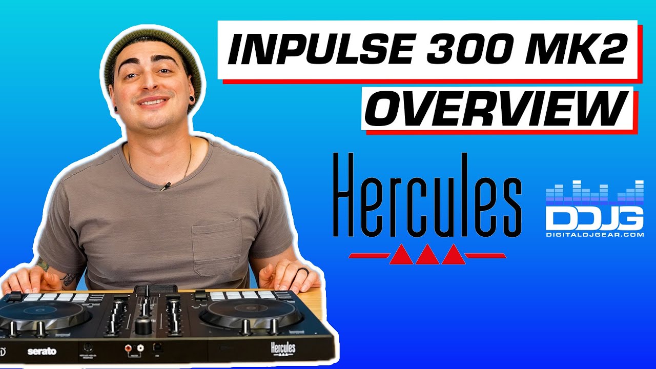 BRAND NEW Hercules Inpulse 300 MK2 In Stock Now! Hercules DJControl Inpulse  300 MK2 Overview - YouTube