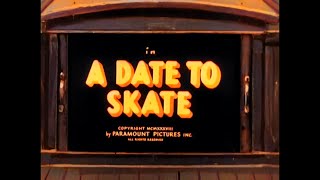 Popeye The Sailor - A Date To Skate - 1938 Ai Upscaled To Fullhd, Colorized
