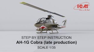 Icm Ah-1G Cobra Late Production Step By Step Instruction Item 32061 Scale 132