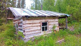 ПЯТЬ ДНЕЙ В ТАЙГЕ / ПЕРЕКРЫЛИ КРЫШУ ИЗБУШКИ / СПУСКАЮСЬ 140 КИЛОМЕТРОВ НА ЛОДКЕ ВСЮ НОЧЬ.