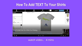 How To Add Text To A Shirt For Printing screenshot 4