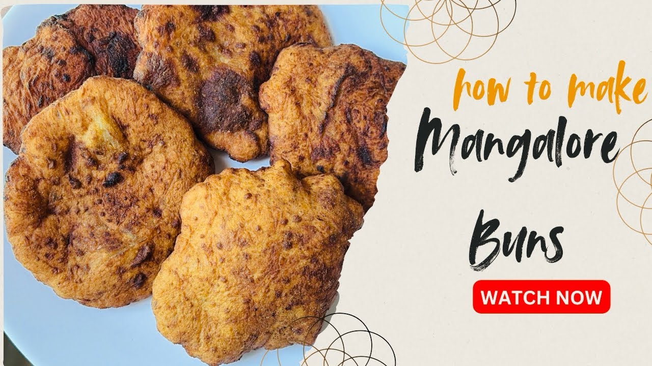 Mangalore Buns Recipe | Soft & Sweet Banana Poori | Home Bites Kannada