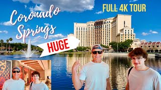 Disneys Largest Resort  Coronado Springs  4k Tour disneyworld coronadosprings 