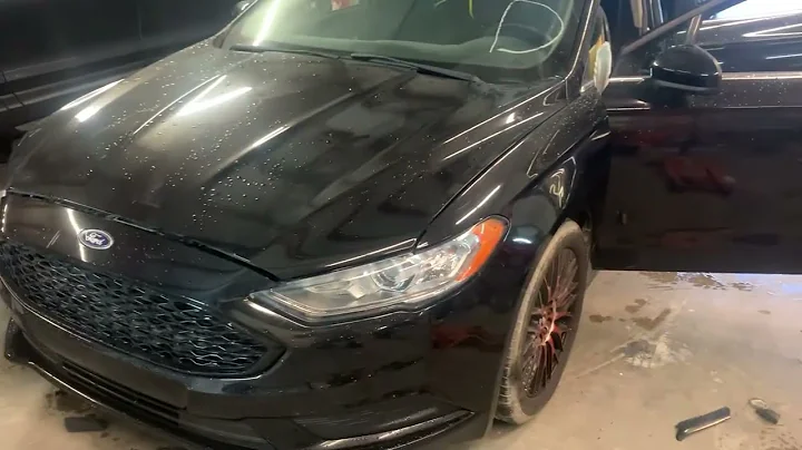 2018 Ford Fusion airbag module location and removal