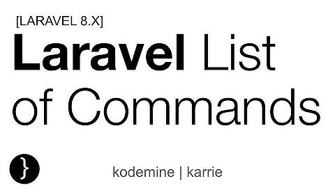 How to Get List of PHP Laravel Artisan Commands | Laravel Commands | Laravel 8 Tutorials