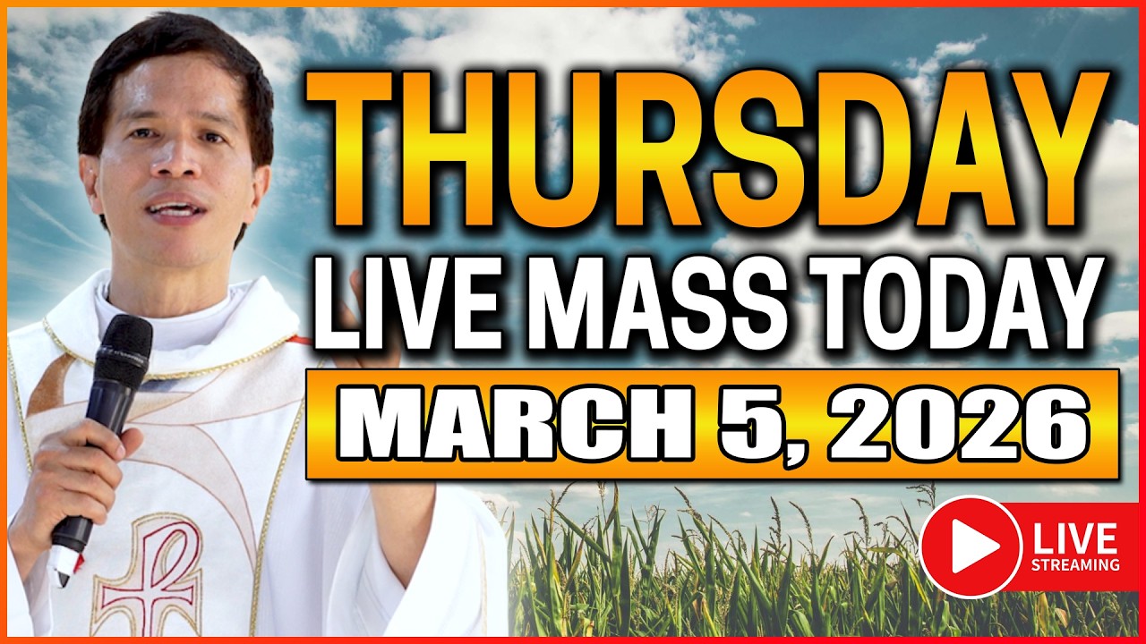THURSDAY FILIPINO LIVE MASS TODAY II MARCH 5, 2026 II FR. FIDEL ROURA