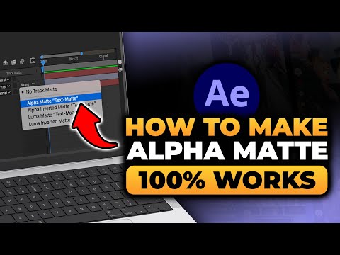 How To Make an Alpha Matte in After Effects (𝟮𝟬𝟮𝟲) | 100% WORKS | NO Yapping, To The Point & EASY