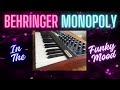 Behringer Monopoly analog synthesizer - In The Funky Mood (sound demo)